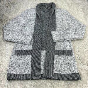 BNCI‎ Colorblock Boucle Knit Jacket Open Front